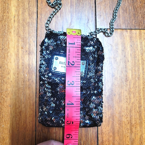 Nine West Sequins Chain Walllet - Picture 6 of 8